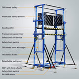 Heavy-Duty 660-Pound Load Electric Scaffolding Lift Platform (SAK39164)