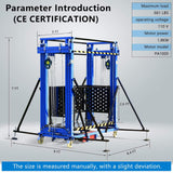 Heavy-Duty 660-Pound Load Electric Scaffolding Lift Platform (SAK39164)