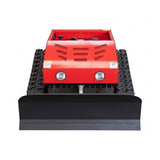 Heavy-Duty 9HP Commercial Remote-Controlled Oil-Electric Hybrid Track Drive With Plow (SAK76425)