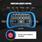 Heavy-Duty Commercial Remote-Controlled Lawn Mower With Snow Plow (SAK85214)