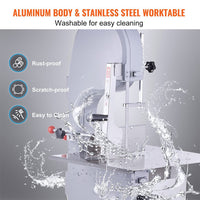 Heavy Duty Electric Stainless Steel Countertop Bone Cutting Machine, 1500W (92413758)