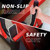 Heavy-Duty High Strength Steel Hip Thruster With Non-Slip Handles And Comfortable Foam Paddings (SAK92581)