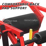 Heavy-Duty High Strength Steel Hip Thruster With Non-Slip Handles And Comfortable Foam Paddings (SAK92581)