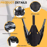 Heavy-Duty Industrial 3-Blade Tree Spade Transplanter Skid Steer Attachment (SAK50296)
