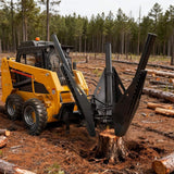 Heavy-Duty Industrial 3-Blade Tree Spade Transplanter Skid Steer Attachment (SAK50296)