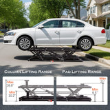 Heavy-Duty Portable 7000 LBS Car Lift Jack With Locking Levels (SAK10574)