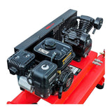Heavy Duty Portable Gas-Powered Twin Stack Air Compressor Tank, 10 GAL (97461582)