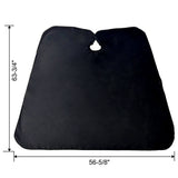 Heavy-Duty Professional Hydraulic Reclining Salon Chair With Barber Cape (SAK45170)