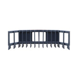 Heavy-Duty Push Stick Rake Skid Steer Attachment With Quick Attach (SAK60185)