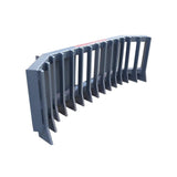 Heavy-Duty Push Stick Rake Skid Steer Attachment With Quick Attach (SAK60185)