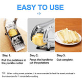 Heavy Duty Stainless Steel Potato Cutter