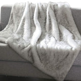 Heavy Faux Fur Throw Blanket – Assorted Styles