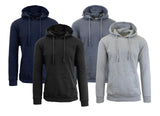 Heavy Fleece Lined Zippered or Pullover Hoodie - Size XXXL