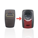 Anderic Substitute for Heddolf 0220390 390Mhz Garage Door Opener Remote Control [375UT-2button]