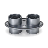 HEL Performance AN16 AN20 Twin Bulkhead Firewall Pass Through Connector