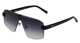 Hermossa HM-1585 01 Black Metal Gradient Sunglasses