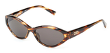 Hermossa HM-1647 02-Elvira Patterned Frame Sunglasses 58mm