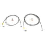 HEL Performance Hydraulic Handbrake Lines for BMW 3 Series E36 ABS and ASC+T right hand drive models (not tested on left hand drive models), Stainless Steel Braided