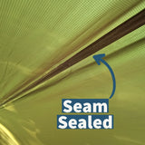12 ft Hammock Tarp with Storm Doors | Hideaway Rain Fly