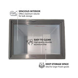 High-Efficiency Commercial Display Chest Freezer With Sliding Glass Door (SAK53174)