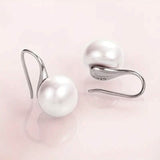 High-Heeled Shoes Pearl Earrings
