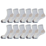 Clearance High Performance 2/4 Crew Bamboo Viscose Socks in Small