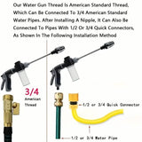 High-Pressure Car Wash Sprayer with Adjustable Nozzle