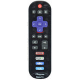 Hisense EN3A32 Roku TV Remote Control | IR | Netflix | Amazon | rdio | Vudu - 170875