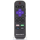 Hisense HU-RCRUS-20 2019 Roku TV Remote Control | IR | Netflix | Hulu | Sling | AT&T NOW - HURCRUS20