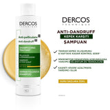 Vichy Dercos Anti-Dandruff Shampoo for Dry Hair - Salicylic Acid, Paraben-Free - Soothes Itching Scalp & Eliminates Flakes