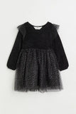 H&M Chenille and Tulle Dress, Size 7–8