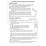 Anderic Substitute for Harbor Breeze KUJCE10612 Ceiling Fan Remote Control [RRTR292A]