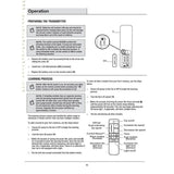 Home Decorators Collection UC7225T / CHQ7225T DC Ceiling Fan Remote Control
