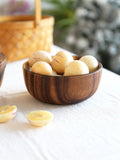 Home Kitchen acacia wooden bowl wooden tableware