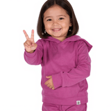 Hooded Jogger Set Raspberry Rose