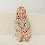 Hooded Jogger Set Just Taupe