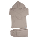 Hooded Jogger Set Just Taupe
