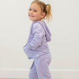 Hooded Jogger Set Orchid Petal