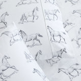Horses Printed Sheet Set