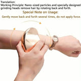 Hot Crystal Physical Hair Removal Eraser Glass Hair Remover Painless Epilator