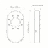 Hotel Hidden Camera Detector Finder, Infrared Detector, Travel Mini Portable Anti-Peeping Anti-Monitoring Camera Scanner