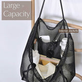 HOXIS Mesh Beach Tote Women's Shoulder Bag