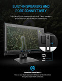 HP 23.8” VH240a IPS FHD LED Monitor HDMI VGA Speakers (Refurbished)