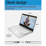 HP Chromebook 14" Laptop Intel Celeron N4120 Processor 4GB RAM 64GB SSD (Refurbished)