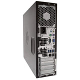 HP Compaq 6300 Desktop Computer PC 3.20 GHz Intel i5 Quad Core Gen 3 with 24" FlatScreen Monitor (Refurbished)