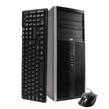 HP Compaq Elite 8100 Tower Computer PC with 22" Wide Screen Monitor (Refurbished)