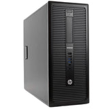 HP EliteDesk 800 G1 PC Windows 10 with 22" Widescreen Monitor (Refurbished)
