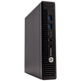 HP EliteDesk 800G14 Tiny Form Factor Computer PC - Windows 10 Professional 64 bit (Refurbished)