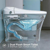 Alora Premium Smart Heated Tankless Bidet Toilet With Dual Flush System (SAK42513)
