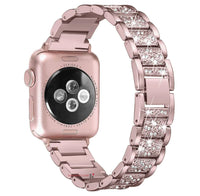 Crystal Bling Band Case iWatch Strap For Apple Watch Ultra Series 8 7 SE 6 5 4 3
